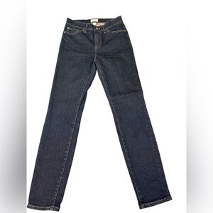 J. Crew  women’s Dark Blue Skinny Leg Jeans size‎ 25P